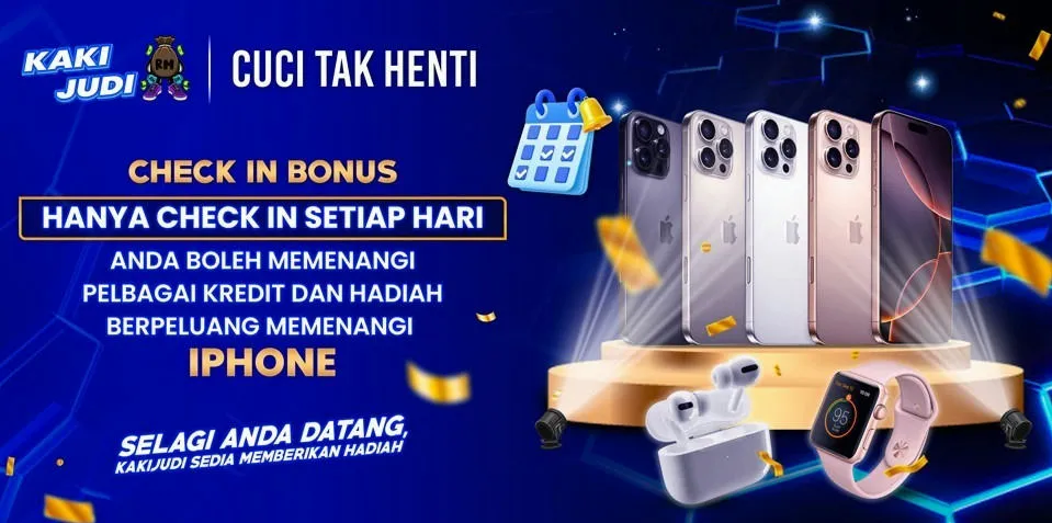Check in daily for prizes.